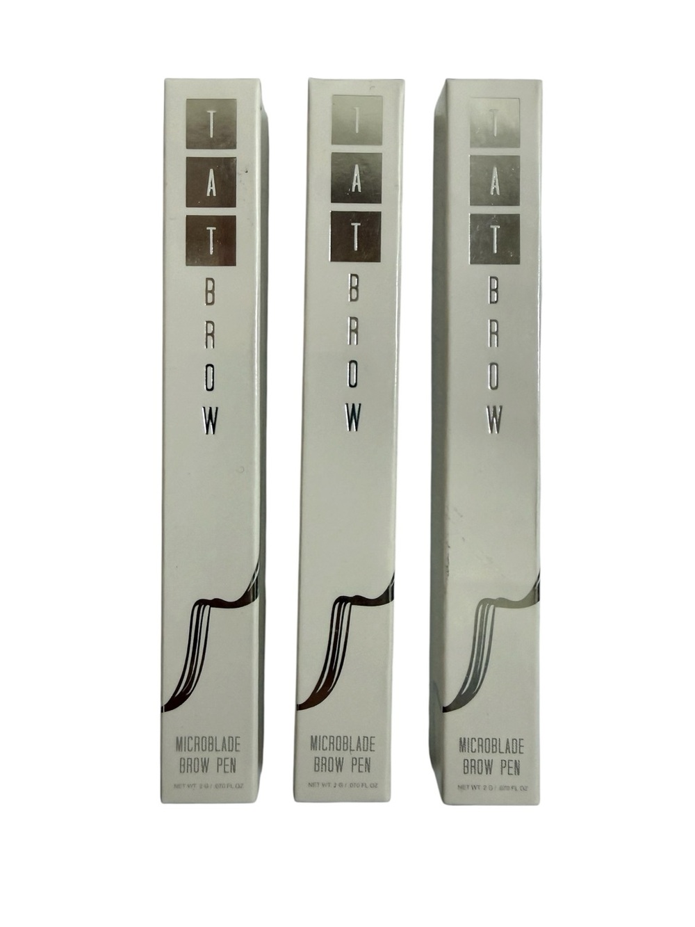 TAT Brow Microblade Brow Pen Set of 2
2 brown and 1 Ash black